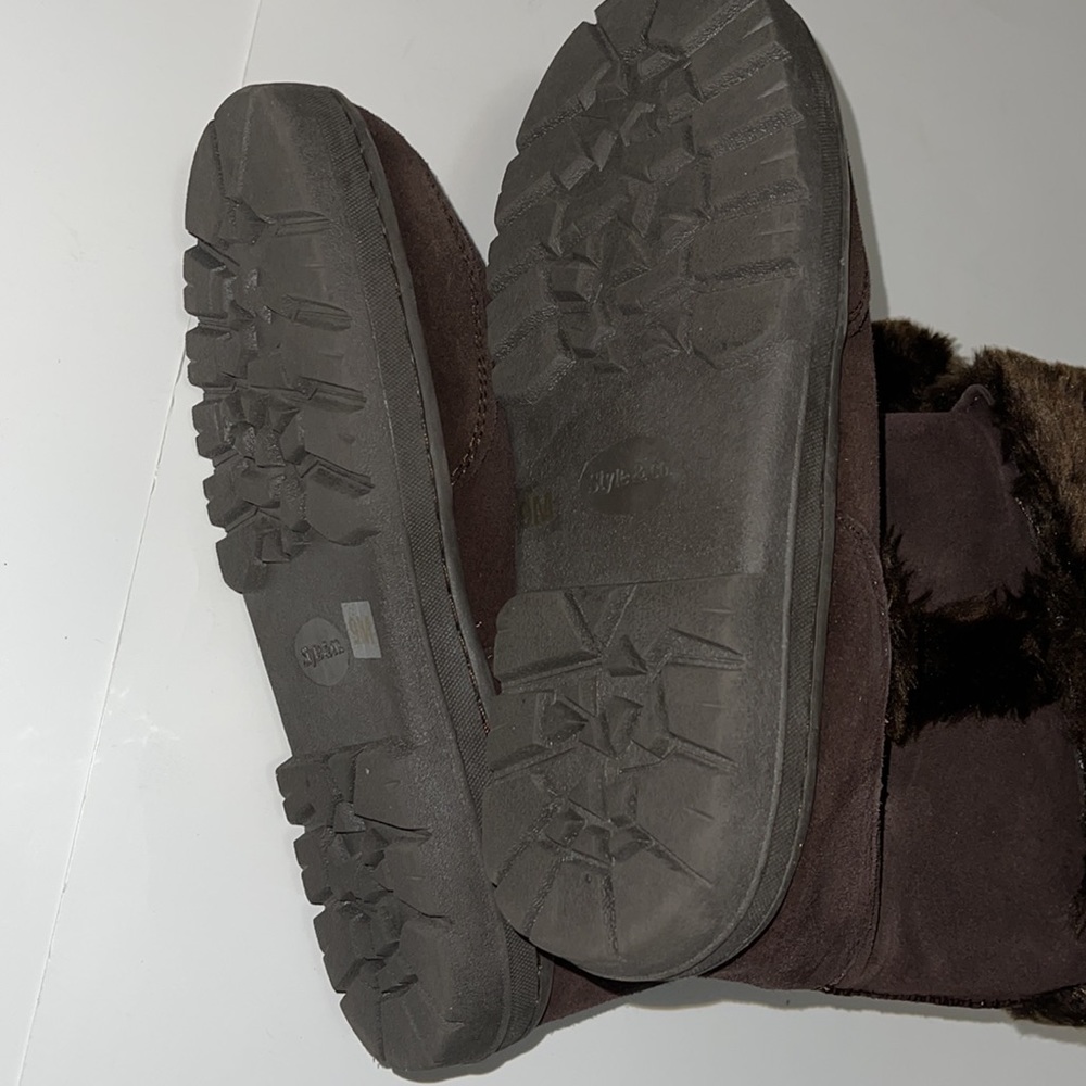 Style & Co Genuine Suede Upper Boots - Picture 3 of 6